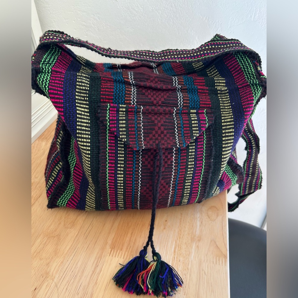 Boho Woven Mulicolor Bag